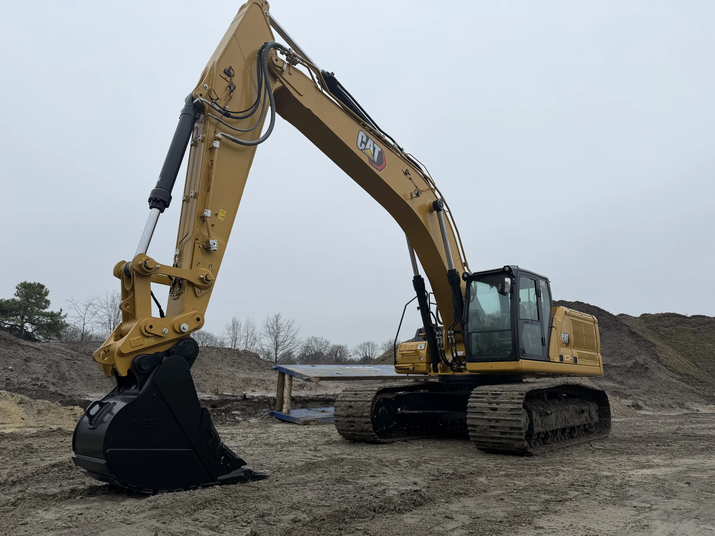 VED equipment fleet on site